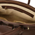 TL Bag - Leather handbag with golden hardware